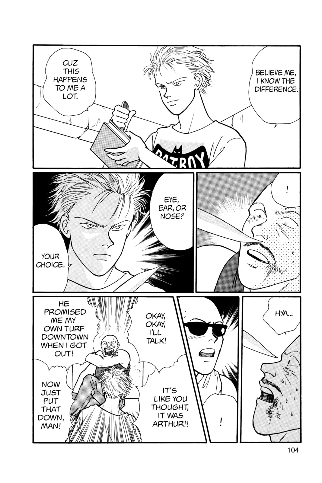 Banana Fish Chapter 19 image 100